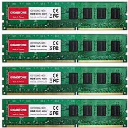 Gigastone 【ddr3 ram】 desktop ram 32gb 4x8gb ddr3 32gb ddr3-1600mhz