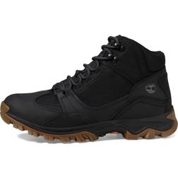 Timberland Men's Mt. Maddsen Anti-Fatigue Hiking Wateproof Leather Boots, Black Full Grain