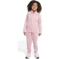 Adidas Little Girls 2-pc. Track Suit, 5, Pink