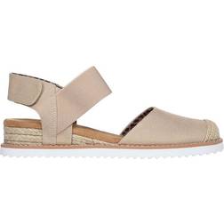 Skechers Womens Desert Kiss Sun Shining Espadrille