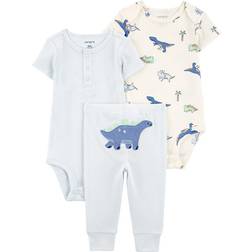 Carter's Baby Dinosaur Little Outfit Set 3-piece - Blue