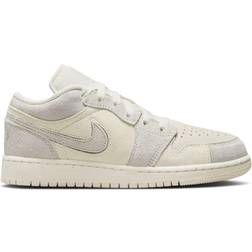 Nike Air Jordan 1 Low SE Craft GS - Pale Ivory/Legend Light Brown/Sail