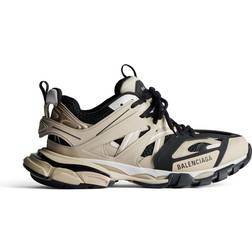 Balenciaga Track Trainers Beige Women's Polyurethane, Polyester, Nylon
