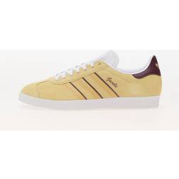 adidas Women's Yellow Suede Gazelle Trainers - Yellow