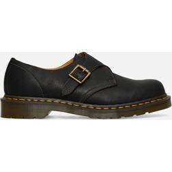 Dr. Martens 1461 Monk Buckle Leather Shoes - Black