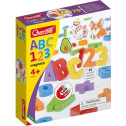 Quercetti ABC 123 Magnetic Letters + Numbers 106pcs