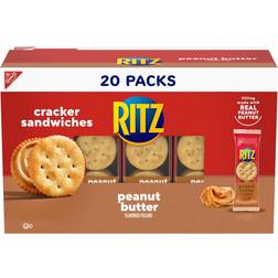 Ritz Peanut Butter Sandwich Crackers 27.5oz 20pcs 1pack