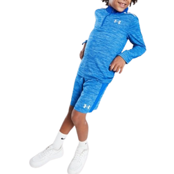 Under Armour Toddler Woven 1/4 Zip Top & Shorts Set - Blue