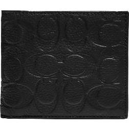 Coach 3 In 1 Wallet In Signature Leather - Pebble Leather/Black