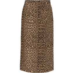 Vero Moda Veri Langer Rock - Brown/Silver Mink