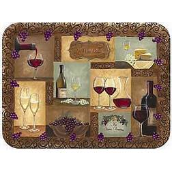 Tuftop Wine Cellar Tempered Chopping Board 40.6cm