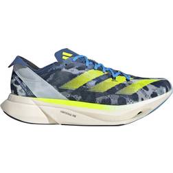 adidas Adizero Adios Pro 3 - Crystal White/Lucid Lemon/Blue Burst