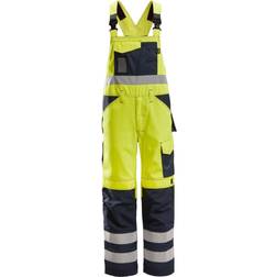 Snickers arbejdsoveralls 0113, Hi-vis Gul/Marine