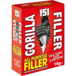 Gorilla All Purpose Filler 1kg White 1pcs