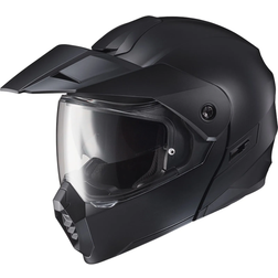 HJC Flat Black Adventure Helmet Unisex