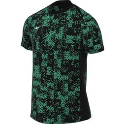 Nike Men's Academy Pro Dri FIT Graphic Short Sleeve Soccer Jersey- Stadium Green/Black/White