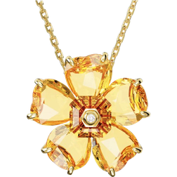 Swarovski Florere Necklace - Gold/Yellow/Transparent