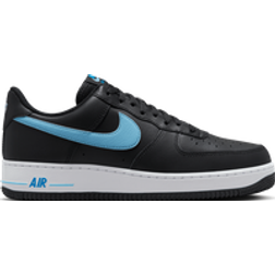 Nike Air Force 1 Low M - Black/Aquarius Blue/Photo Blue