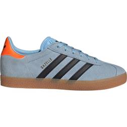 adidas Junior Gazelle - Clear Sky/Core Black/Solar Orange