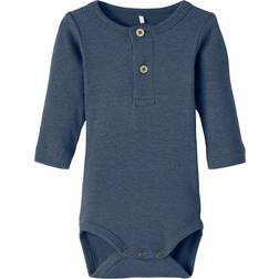 Name It Long Sleeved Rib Romper