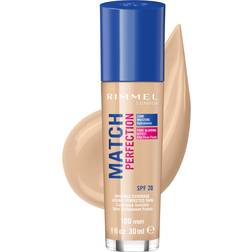 Rimmel Match & Perfect Foundation SPF20 #100 Ivory