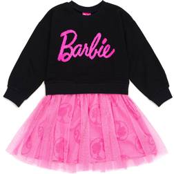 Barbie French Terry Dress - Black