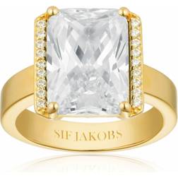 Sif Jakobs Roccanova Ring - Gold/Transparent