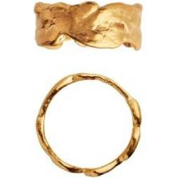 Stine A Splash Lava Ring - Gold