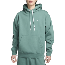 Nike Solo Swoosh Men's Fleece Pullover Hoodie - Bicoastal/White