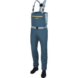 Magellan Outdoors Women's Freeport Breathable Stockingfoot Wader Grey, Waders