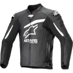 Alpinestars GP Plus R V4 Airflow Leather Jacket Eur Black White, Black/white