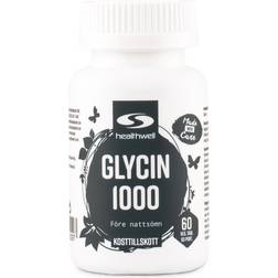 Healthwell Glycin 1000, 90 tabl 90 stk