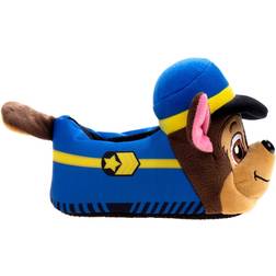 Josmo Toddler Paw Patrol Chase & Marshall Head Slippers - Red