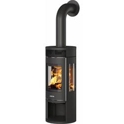 Justus Kaminofen »Mino Trios 2.0« Stahl, 5 kW schwarz