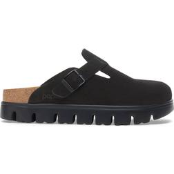 Birkenstock Boston Chunky Suede Leather - Black