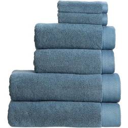 Christy Luxe Guest Towel Blue (76x40cm)