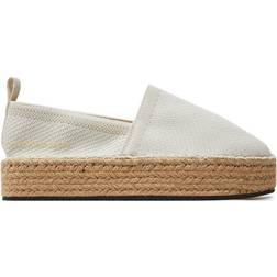 Calvin Klein Jeans Platform Espadrille UC - Creamy White/Light White