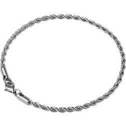 Northern Legacy Rope Bracelet - Silver