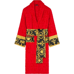 Versace I Heart Baroque Bathrobe - Red