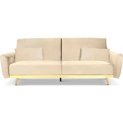 Bravich Libbie Cream Sofa 212cm 3 Seater