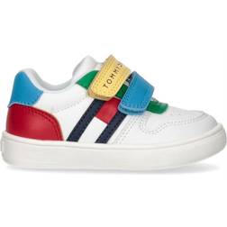 Tommy Hilfiger Flag Low Cut Velcro Sneaker - Multicolor