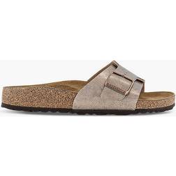 Birkenstock Catalina Birko-Flor - Brown/Graceful Taupe