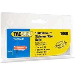 Tacwise Type 18050 Stainless Steel 18G Brad Nails Pack 1000