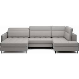 Berrto Light grey Soffa 306cm 5-sits