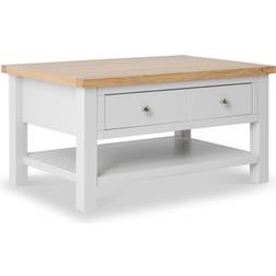 Roseland Furniture Farrow Grey Coffee Table 55x85cm