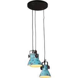 vidaXL Hanging Denim Blue/Black Pendellampe 30cm