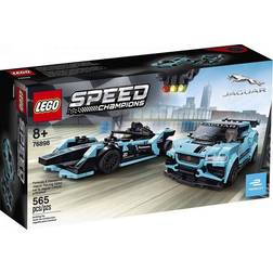 LEGO Speed Champions Formula E Panasonic Jaguar Racing GEN2 Car & Jaguar I-Pace eTrophy 76898