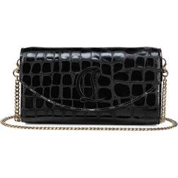 Christian Louboutin Loubi54 Croc-Embossed Leather Clutch Bag multi One Size