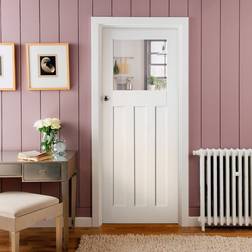 Liberty Doors Liberty White Primed 1930&apos;s Interior Door (x198.1cm)