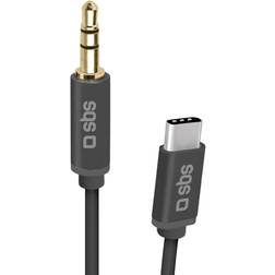 SBS USB C - 3.5mm M-M